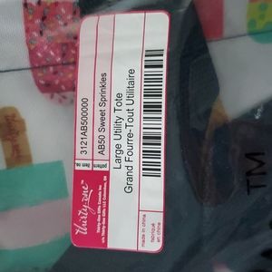 Thirty One 31 Large Utility Tote Sweet Sprinkles NEW